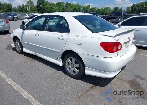 2006 Toyota Corolla S из США, поврежденный, VIN 1NXBR32E26Z701855
